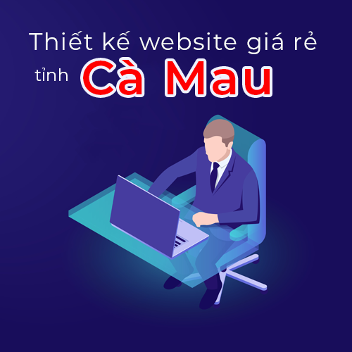 Thiết kế website giá rẻ tỉnh Cà Mau
