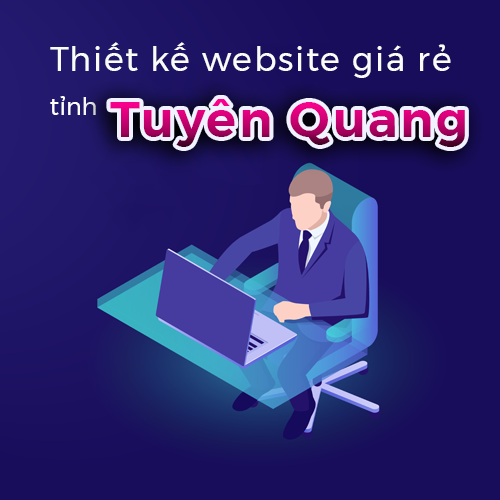 Thiết kế website giá rẻ tỉnh Tuyên Quang